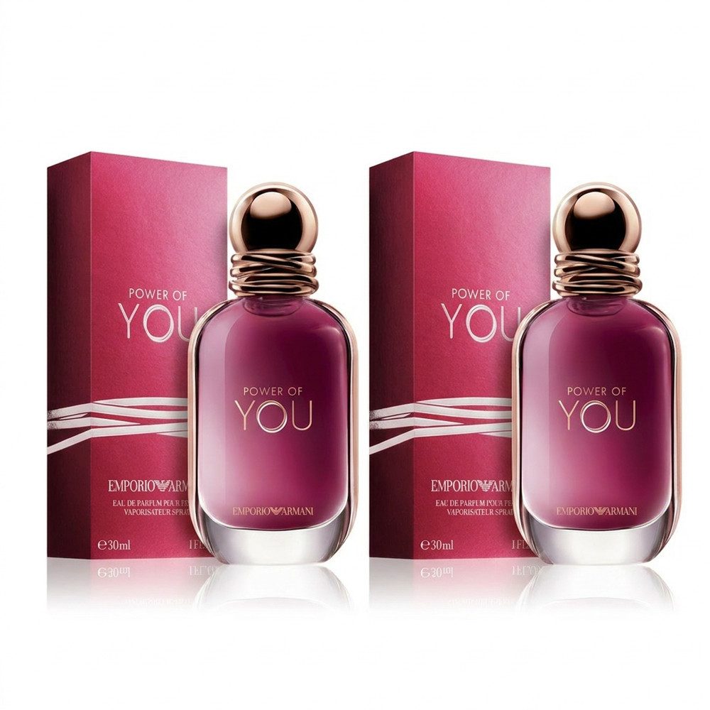 Giorgio Armani Eau de Parfum Armani Emporio Armani Power of You Eau de Parfum 2er Set, 1-tlg., Vorteilspack mit zwei Eau de Parfum Flakons