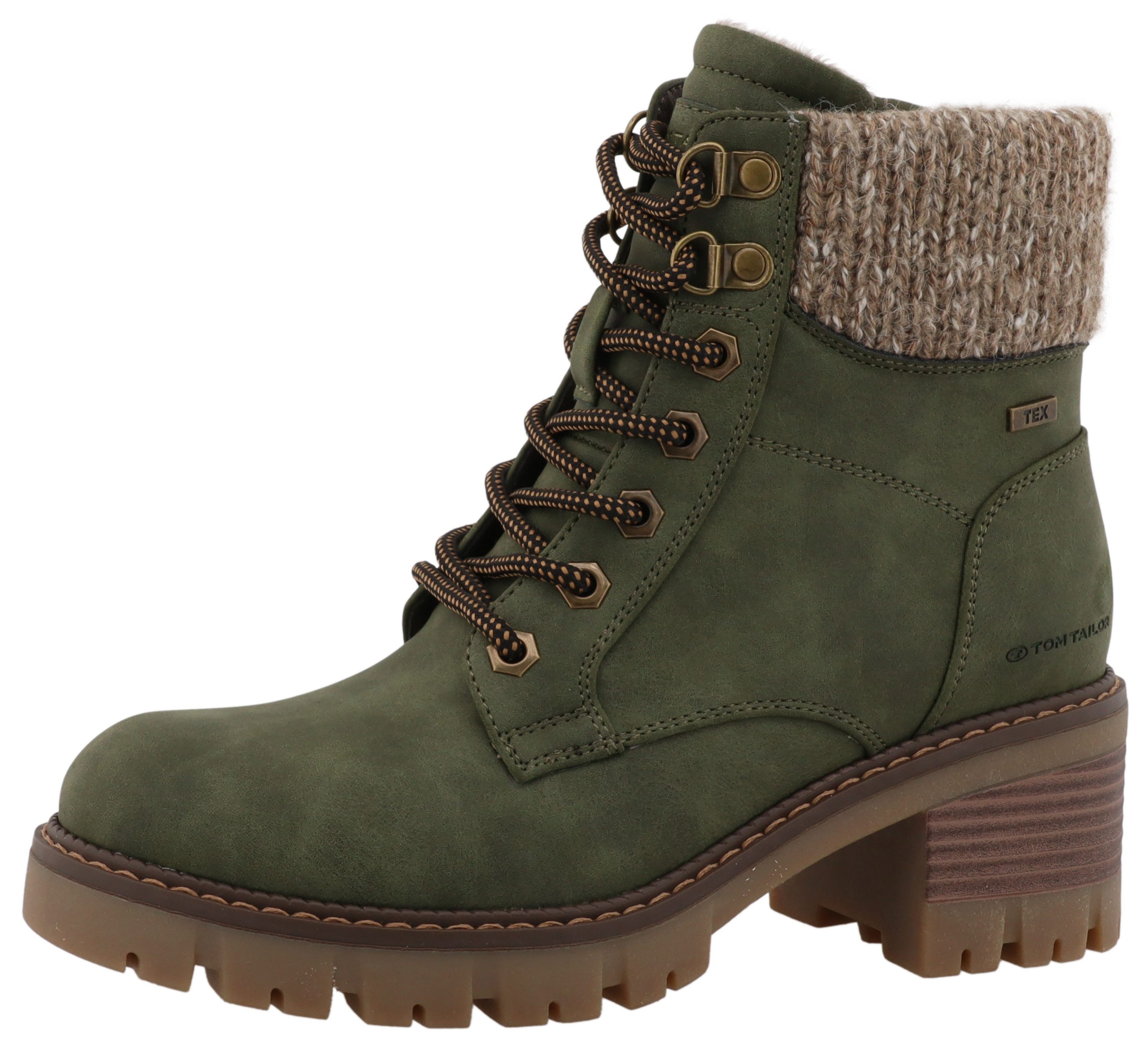 TOM TAILOR Winterstiefelette Workerboots, Stiefelette mit günstig online kaufen