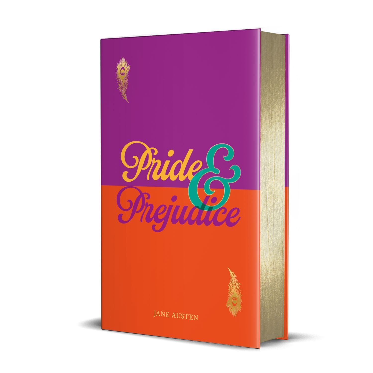 Pride and Prejudice / Jane Austen, Just for us! - exclusive Deluxe Edition with golden sprayed edge