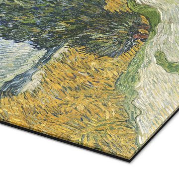 Posterlounge XXL-Wandbild Vincent van Gogh, Straße mit Zypressen, Wohnzimmer Mediterran Malerei