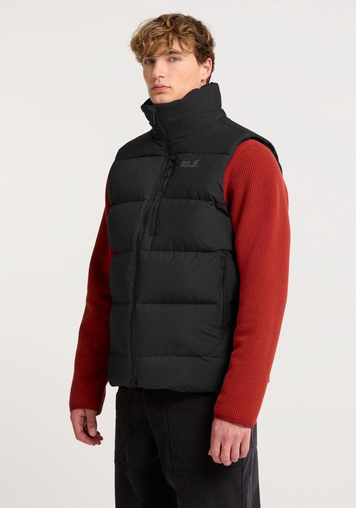 Jack Wolfskin Daunenweste COLONIUS VEST M RDS Daunenweste, winddicht, wasserabweisend