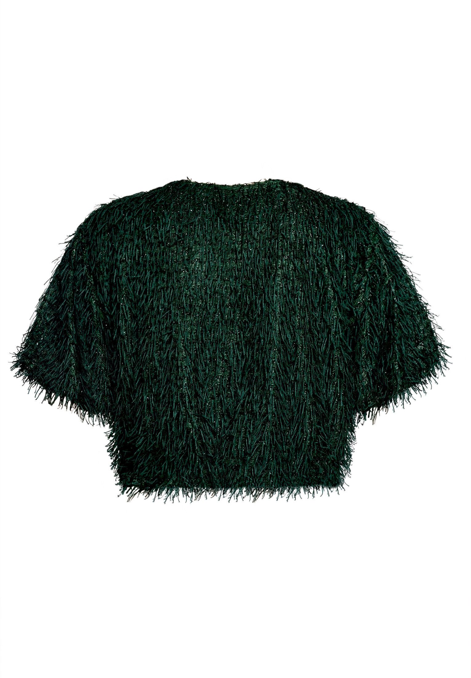 Vera Mont Bomberjacke Damen mit Lurexfaden