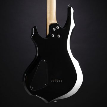 ESP E-Gitarre, LTD F-10 Black, LTD F-10 Black - E-Gitarre