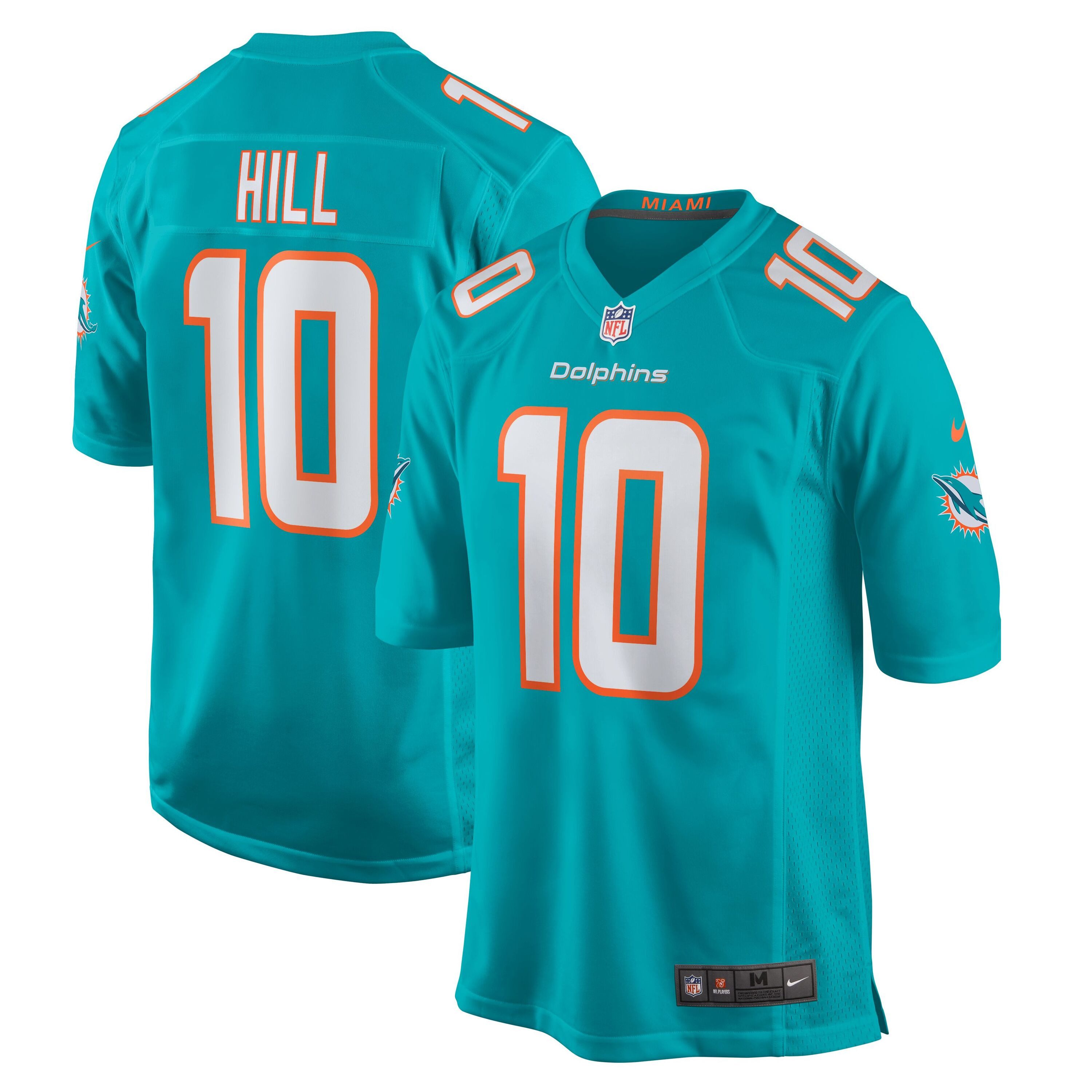 Footballtrikot Nike Trikot Miami Dolphins NFL Home Game Jersey Hill 10