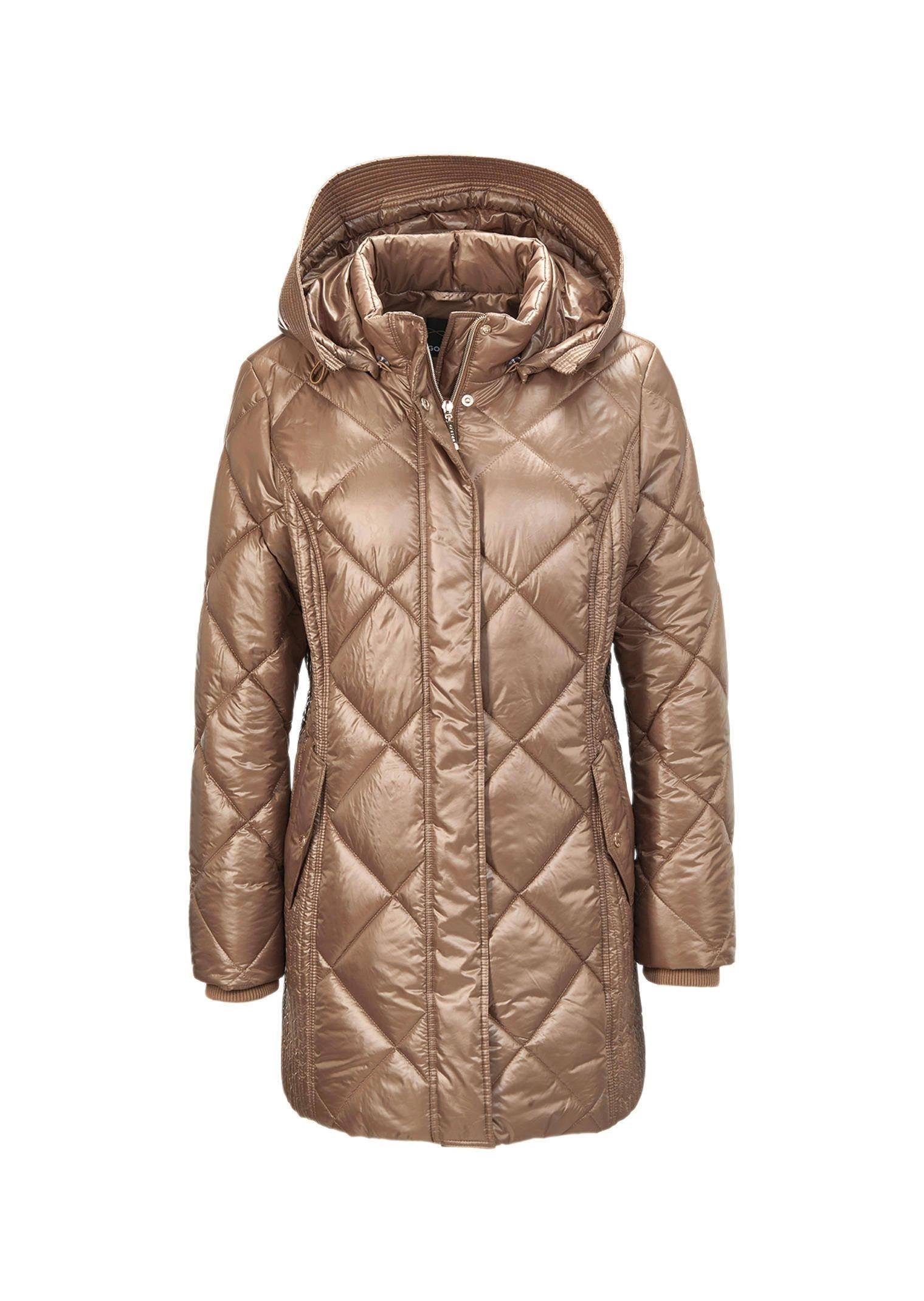 GOLDNER Steppjacke Kurzgröße: Longsteppjacke mit edlem günstig online kaufen