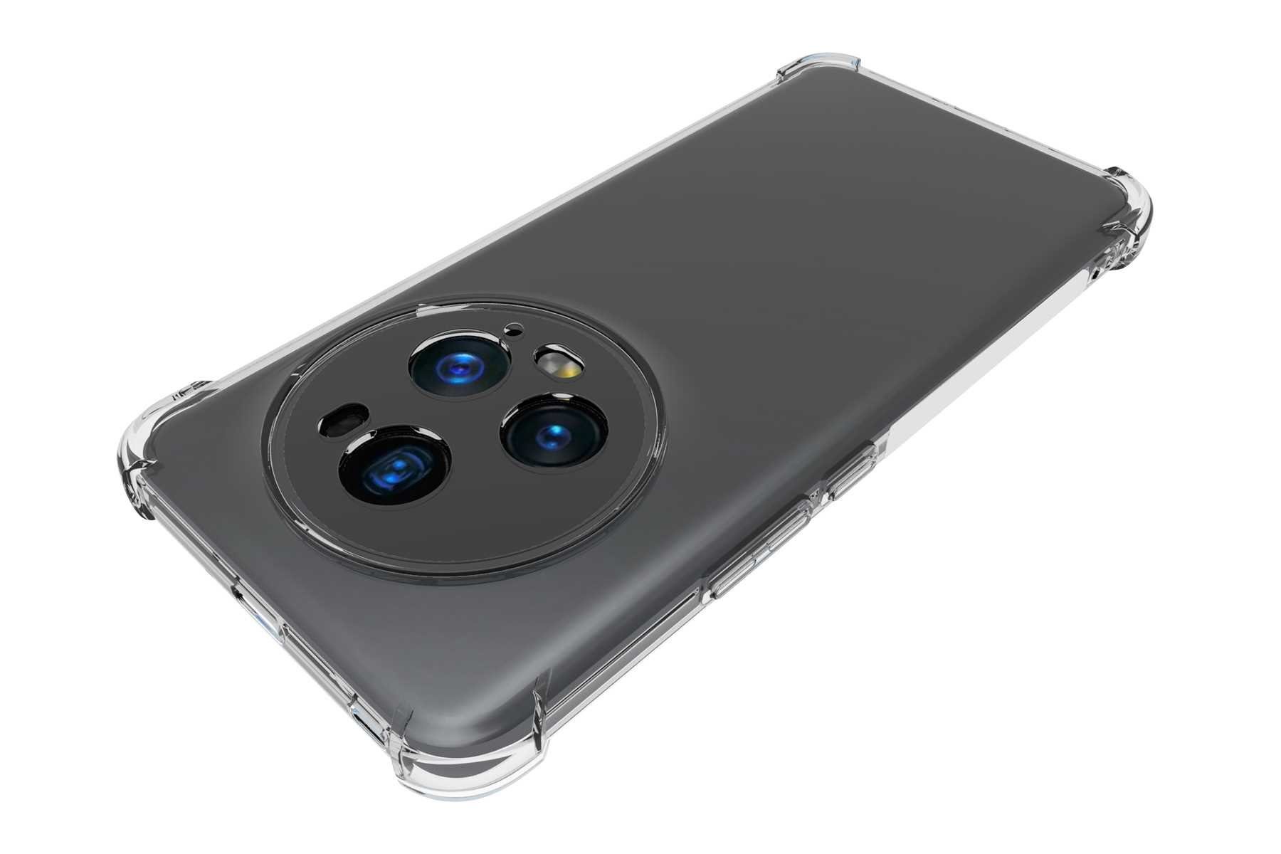 mtb more energy Smartphone-Hülle Clear Armor Case für Honor Magic 5 Pro (6.8), Transparente TPU Schutzhülle Case Backcover mit Anti-Shock Verstärkung