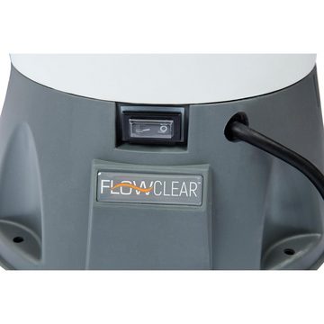 Bestway Sandfilteranlage Flowclear Profi Pool Sandfilteranlage 3028 l/h 800 gal mit Filterbälle