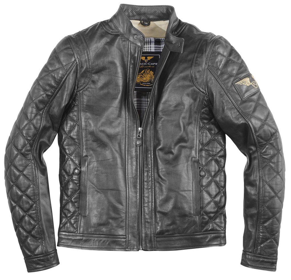 Black-Cafe London Motorradjacke Gorgan II Motorrad Lederjacke