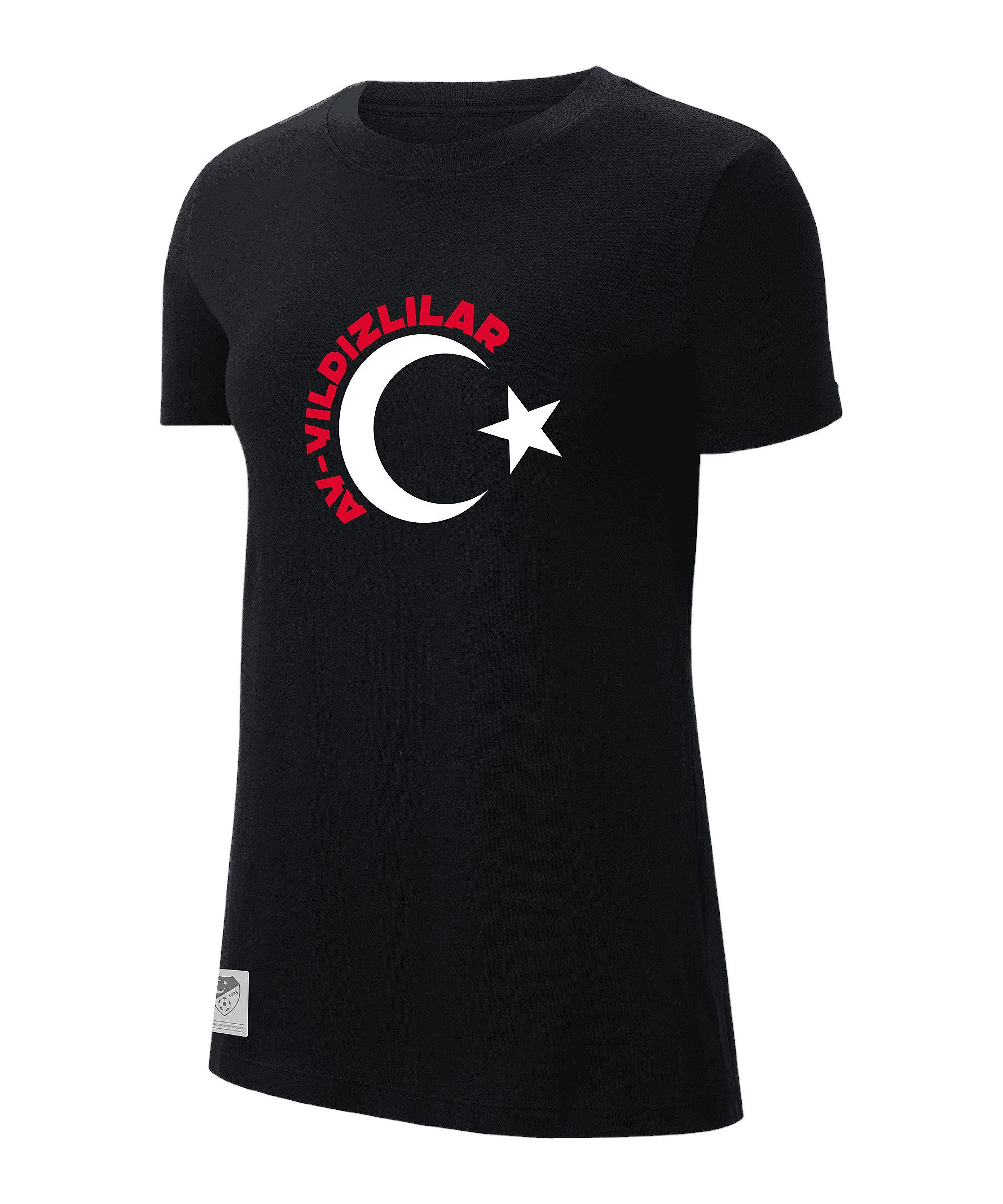 T-Shirt Nike Performance TFF T-Shirt Damen Kurzarm-Shirts