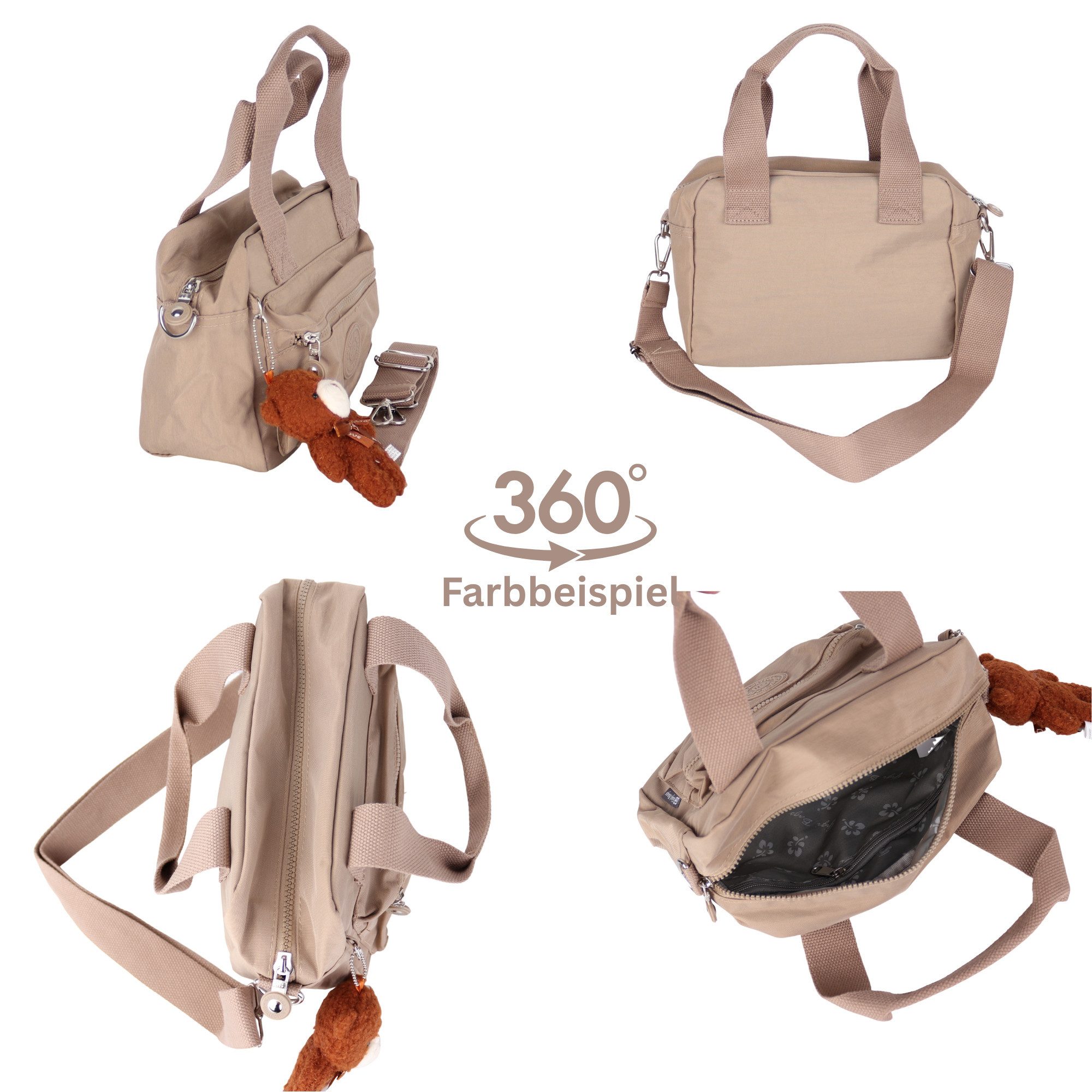 MIRROSI Umhängetasche Damen Schultertasche, Henkeltasche, ca.25x17x10 günstig online kaufen