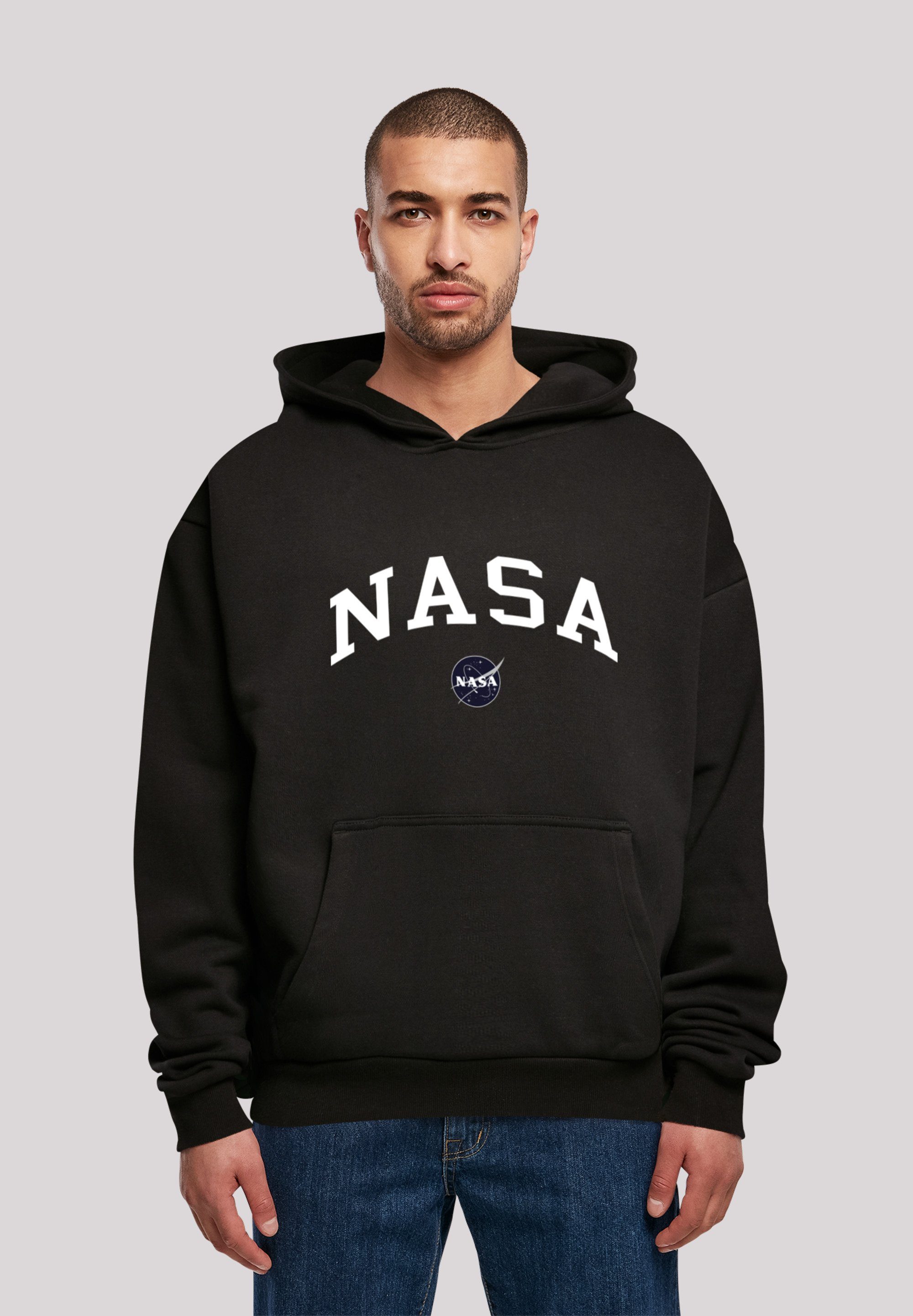 F4NT4STIC Sweatshirt Premium Oversize Print Collegiate NASA Logo