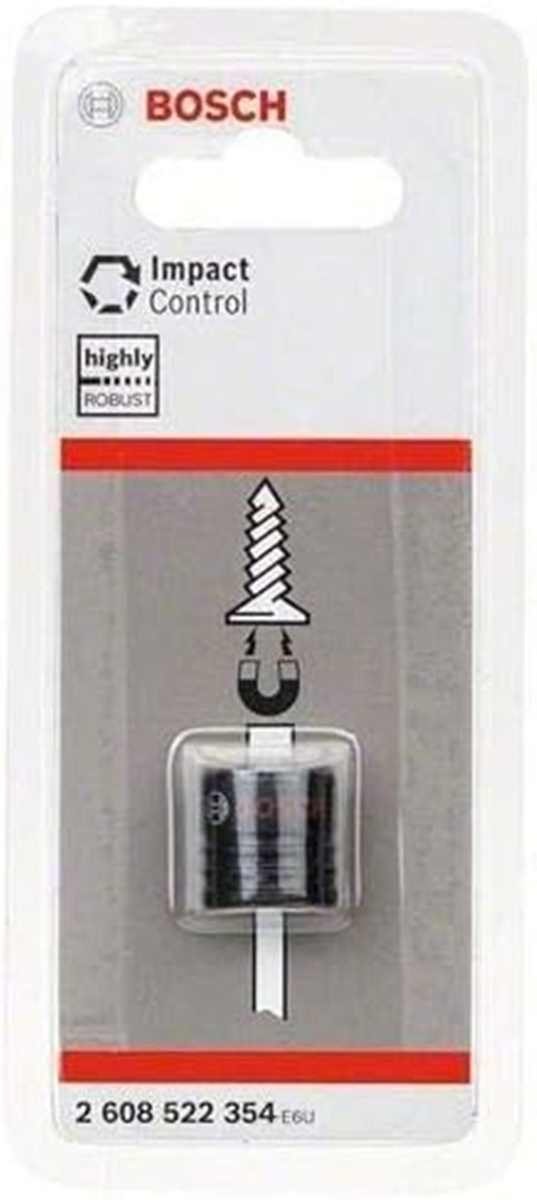 Bosch Professional Bohrer- und Bitset Magnethülse Zubehör für Impact Control Bits Doppelklinge, Pick Click
