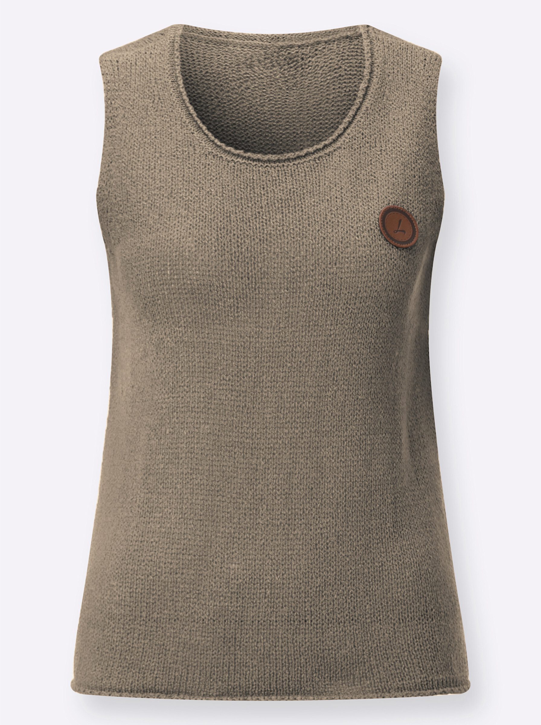 Witt Pullunder Stricktop Ärmellos Jersey
