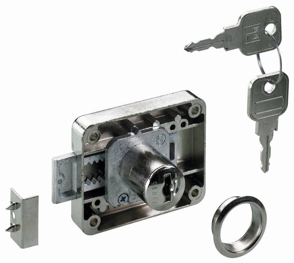 Hettich Möbelbeschlag Hettich Zylinder-Aufschraubschloss Zylinder 20-45