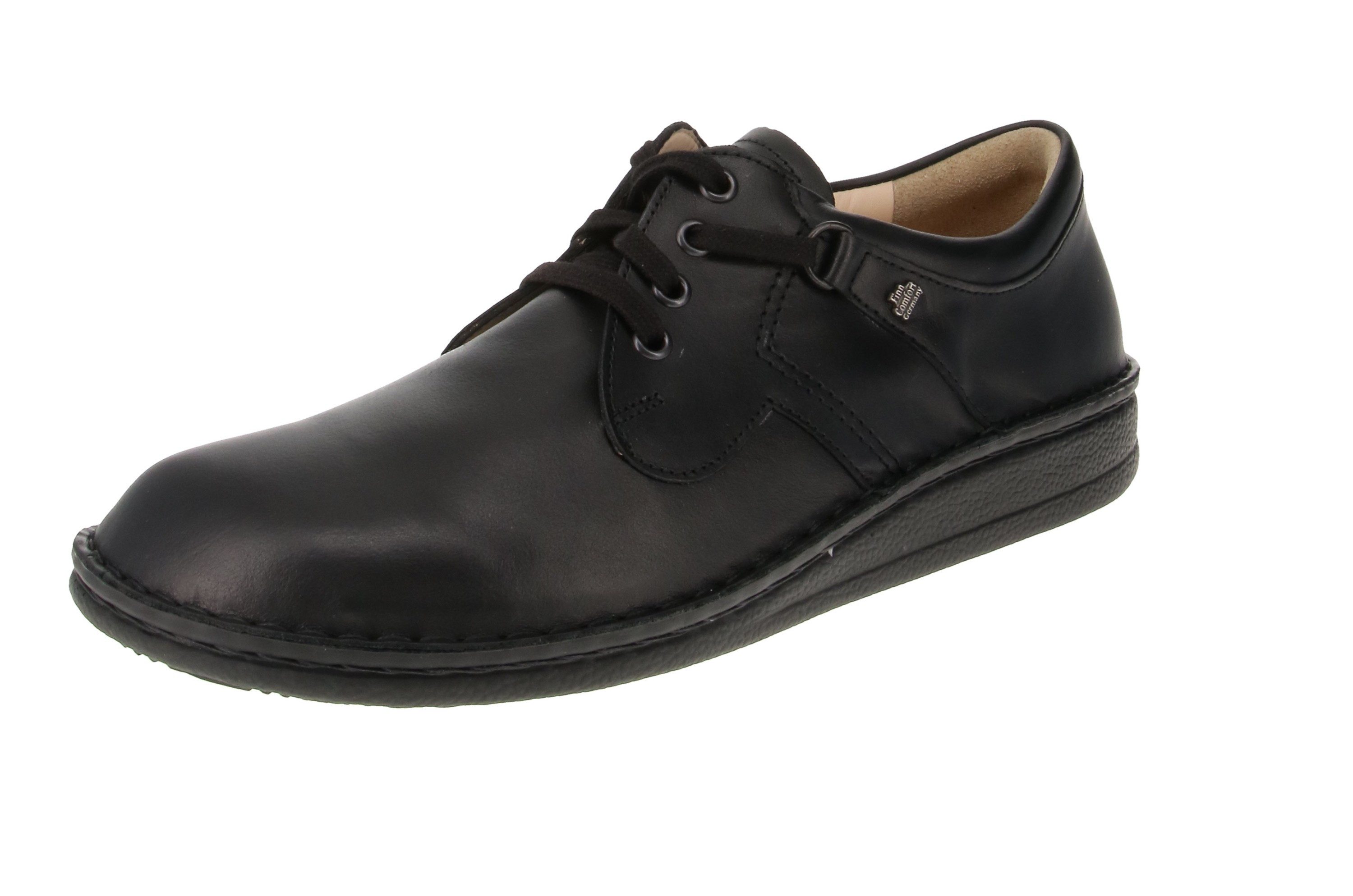 Finn Comfort Finn Comfort 01000-001099 Vaasa - Herren Schuhe Schnürschuhe - Schwarz Sneaker
