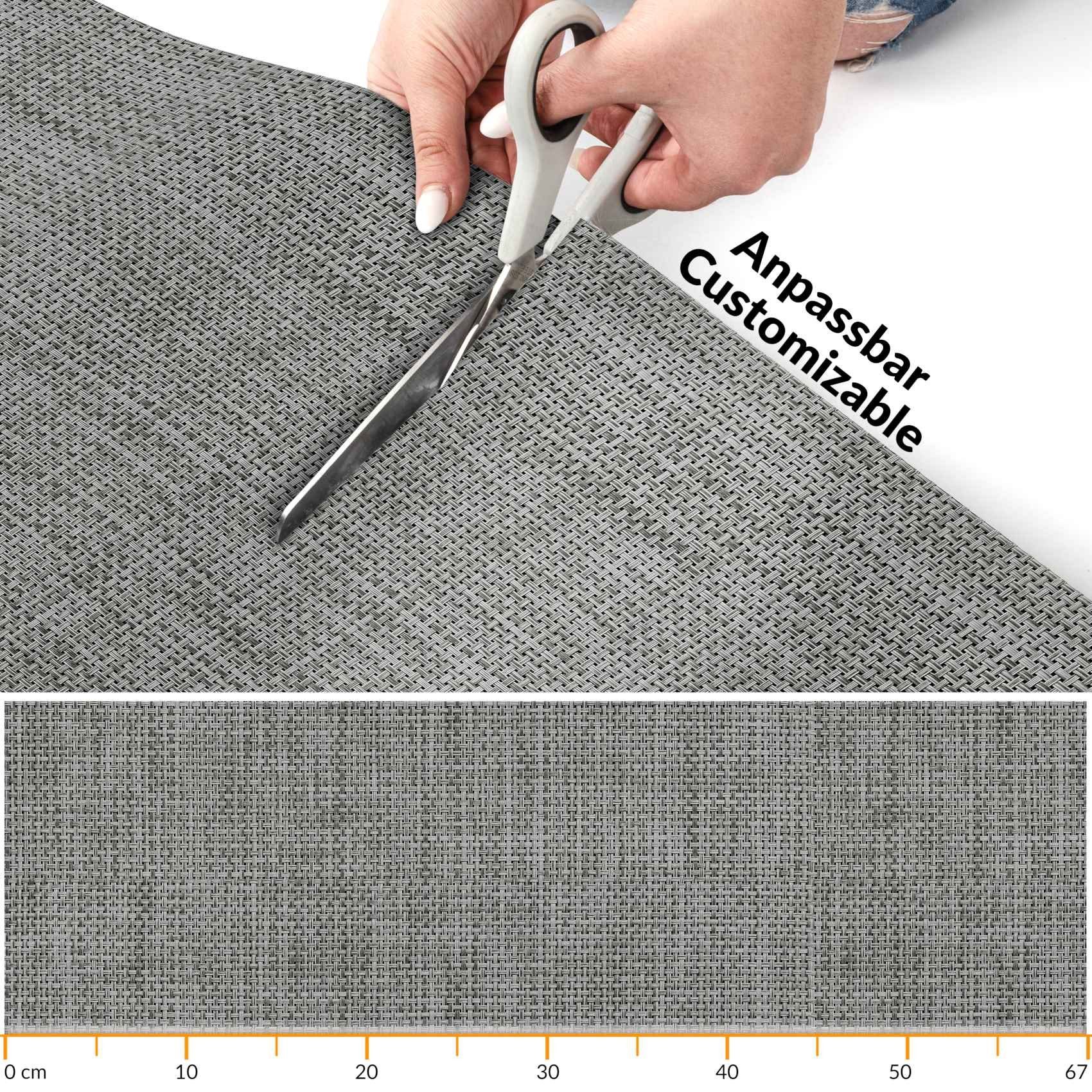 ANRO Küchenläufer Hochwertig Outdoorläufer Teppich TATAMI günstig online kaufen