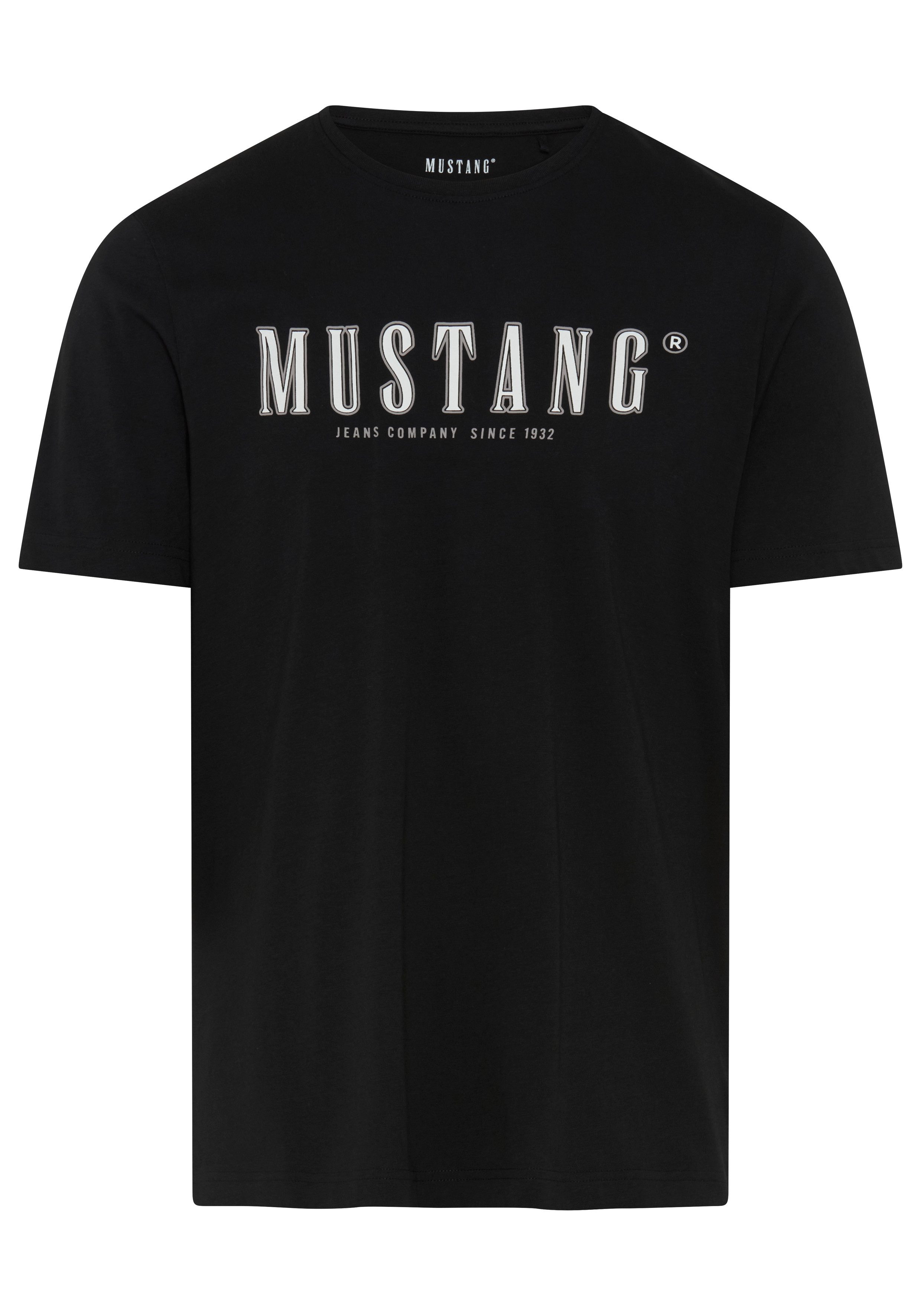 MUSTANG T-Shirt MU-Alex plakativ bedruckt