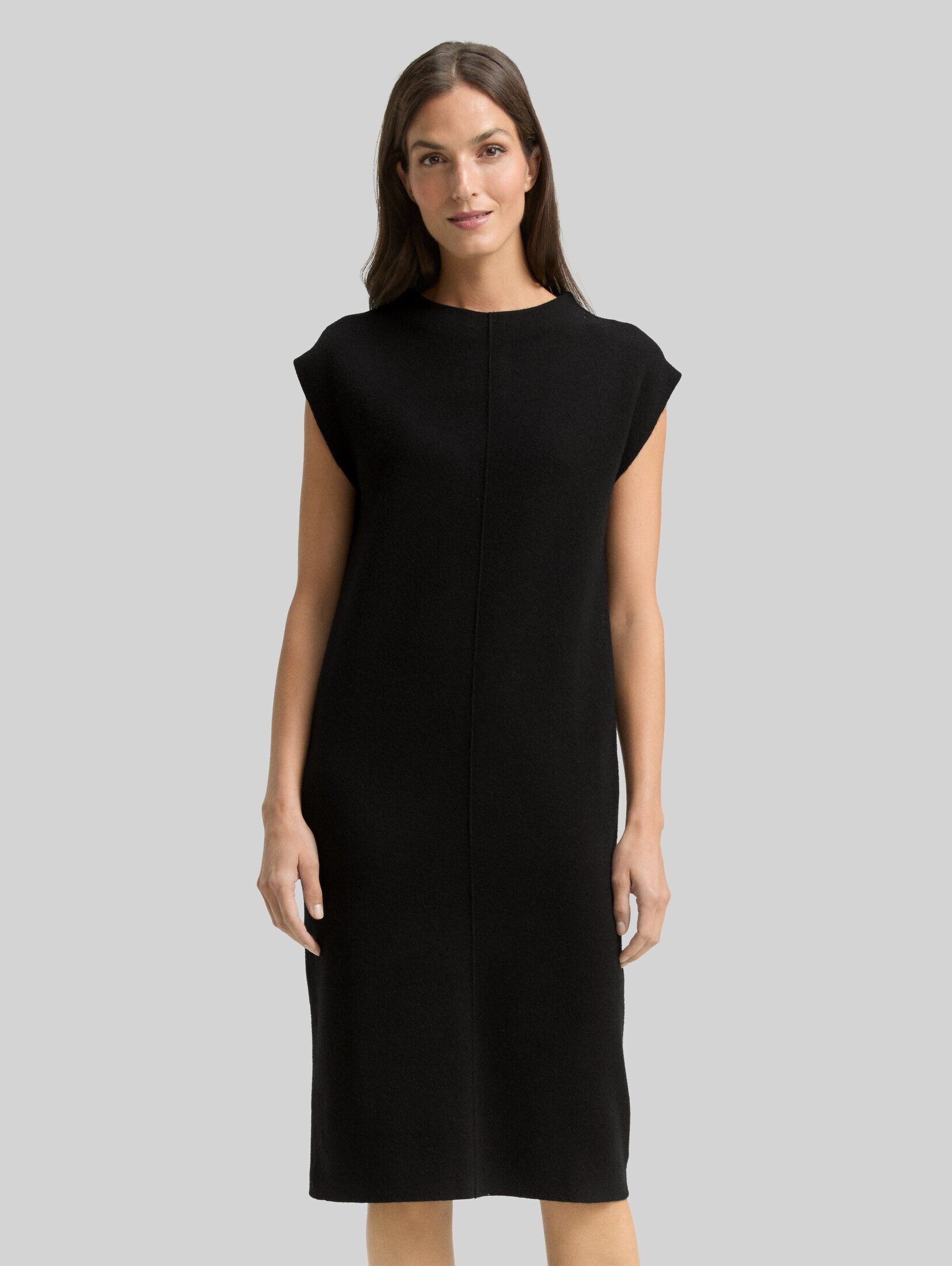 TOM TAILOR Sommerkleid Kleider & Jumpsuits Strickkleid mit Stehkragen