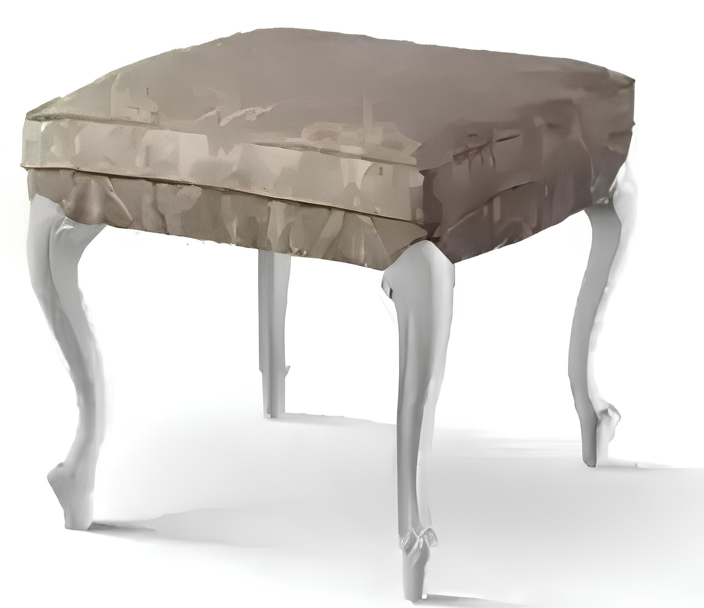 Xlmoebel Hocker Designer Sitzpolster aus Stoff für eleganten Komfort (1 St., Hocker), Hergestellt in Europa