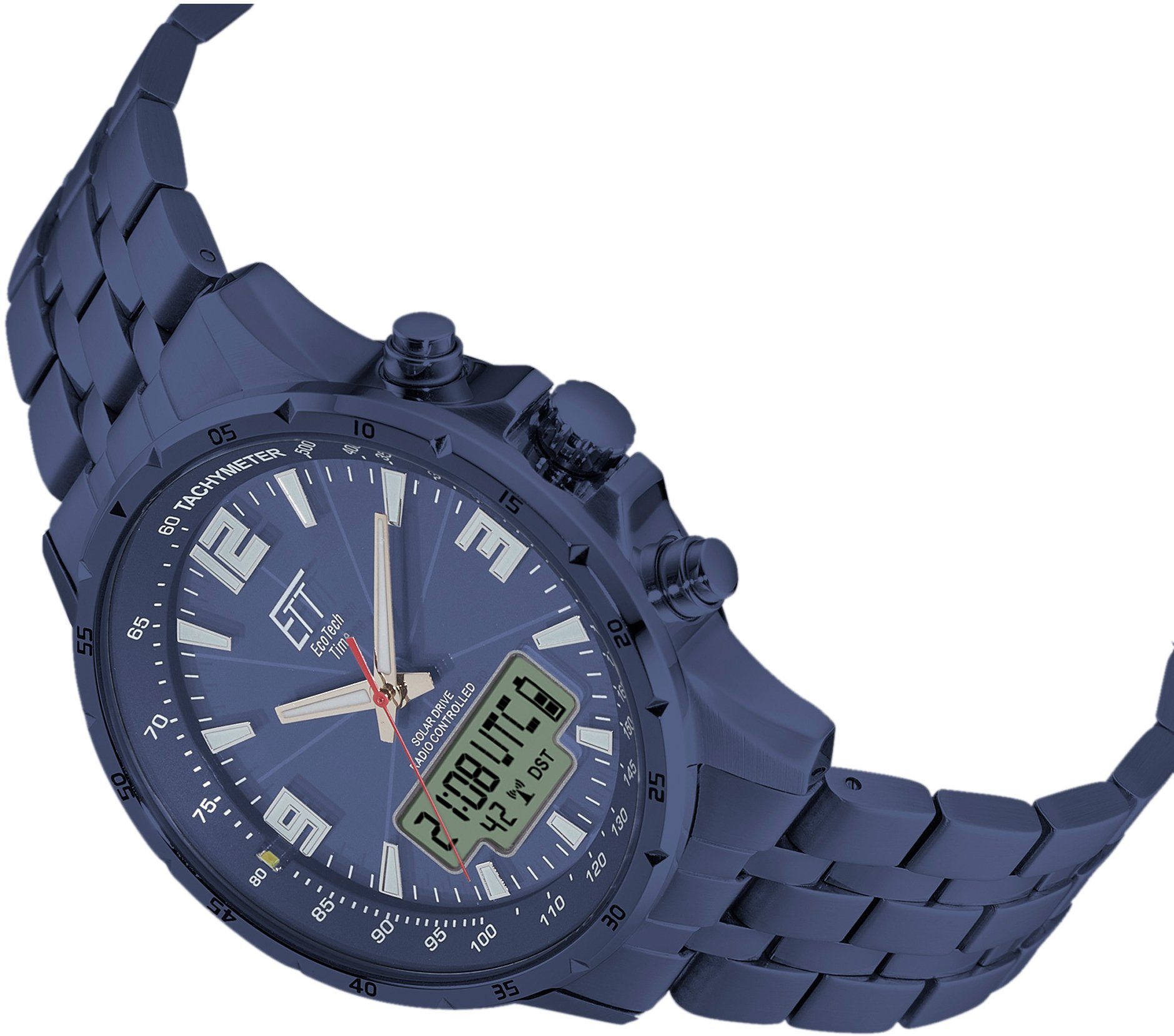 ETT Funkchronograph Arctica EGS-11566-31M, Armbanduhr, Herrenuhr, Stoppfunk günstig online kaufen