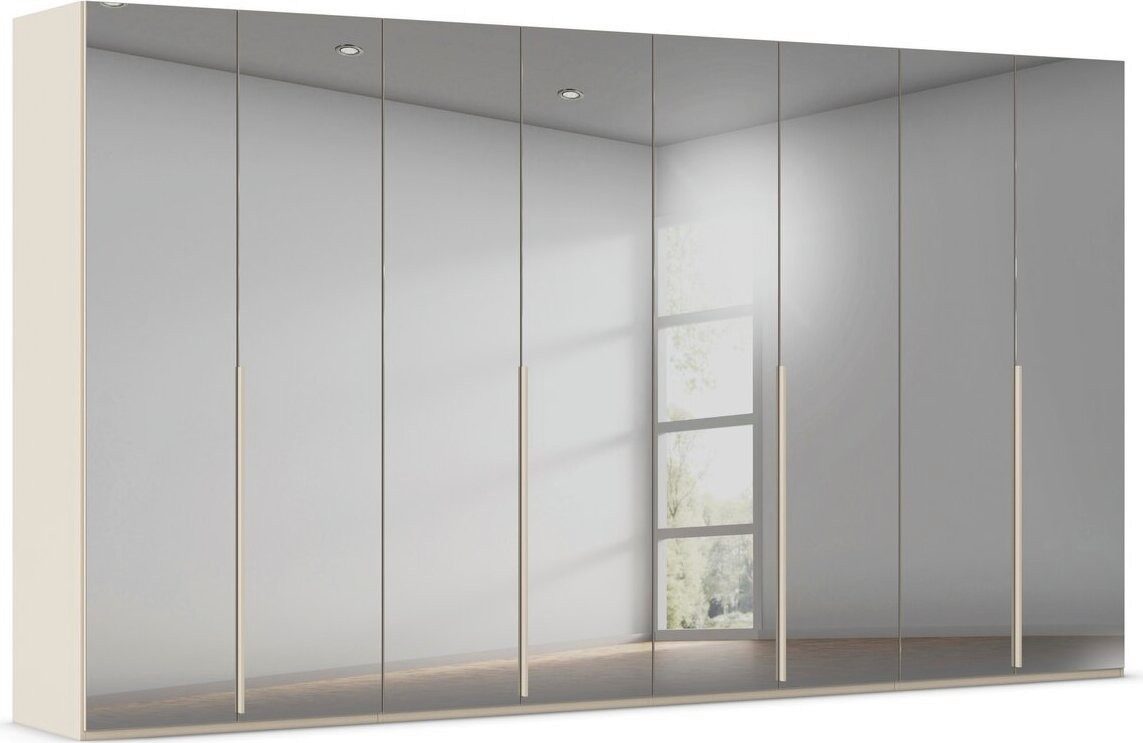 LeGer Home by Lena Gercke Kleiderschrank Schrank Garderobe Ankleide Schlafzimmer Flur SERINA Eyecatcher (3 verschiedene Ausstattungen BASIC/CLASSIC/PREMIUM (inkl. SOFT-CLOSE) in 6 Breiten (101 - 401 cm) mit Front Glas oder Dekor MADE IN GERMANY