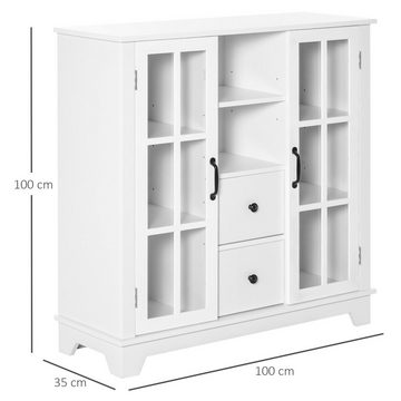 HOMCOM Beistellschrank Sideboard