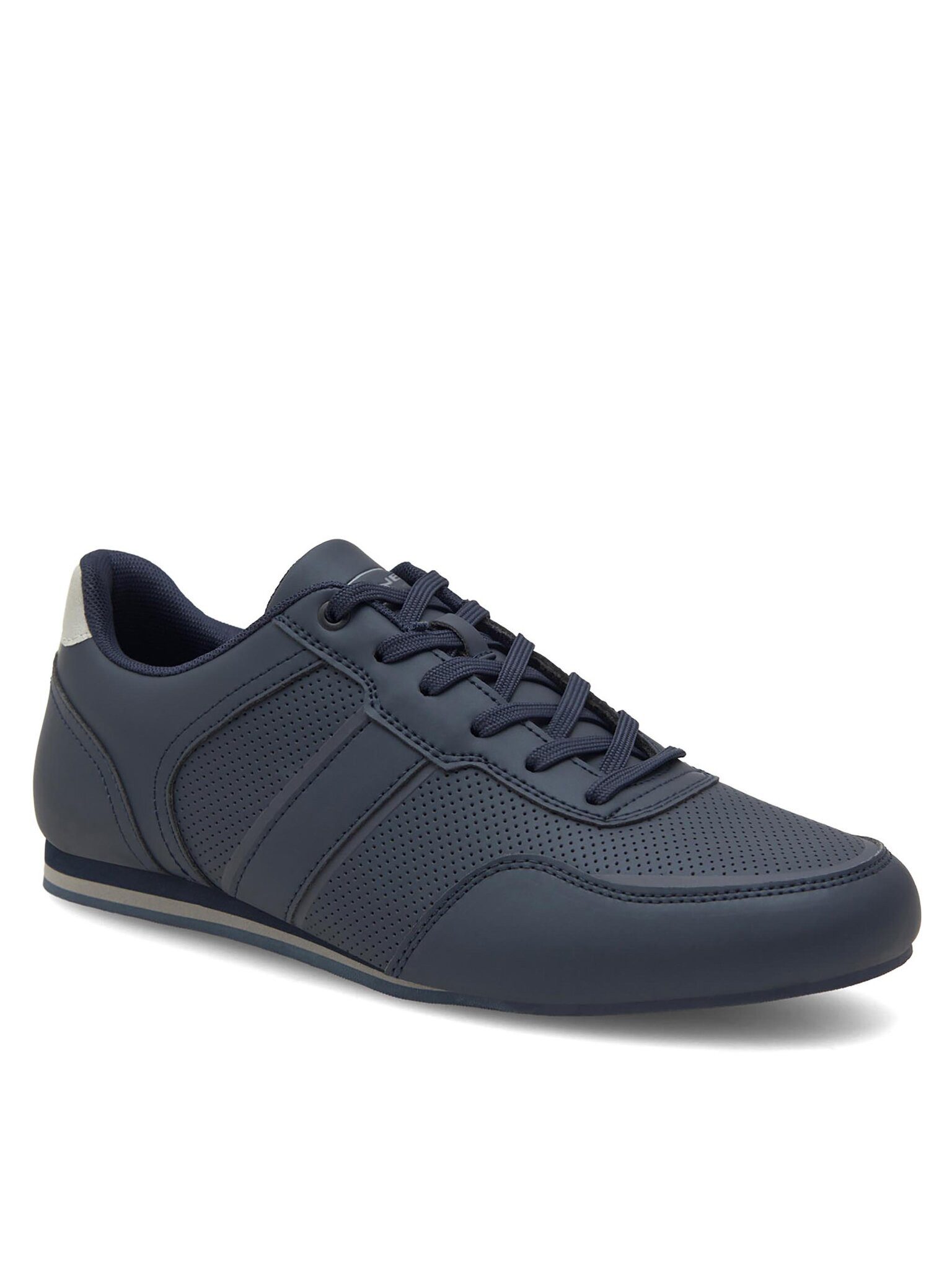 Lanetti Sneakers Herren MP07-11632-02 Dunkelblau Sneaker