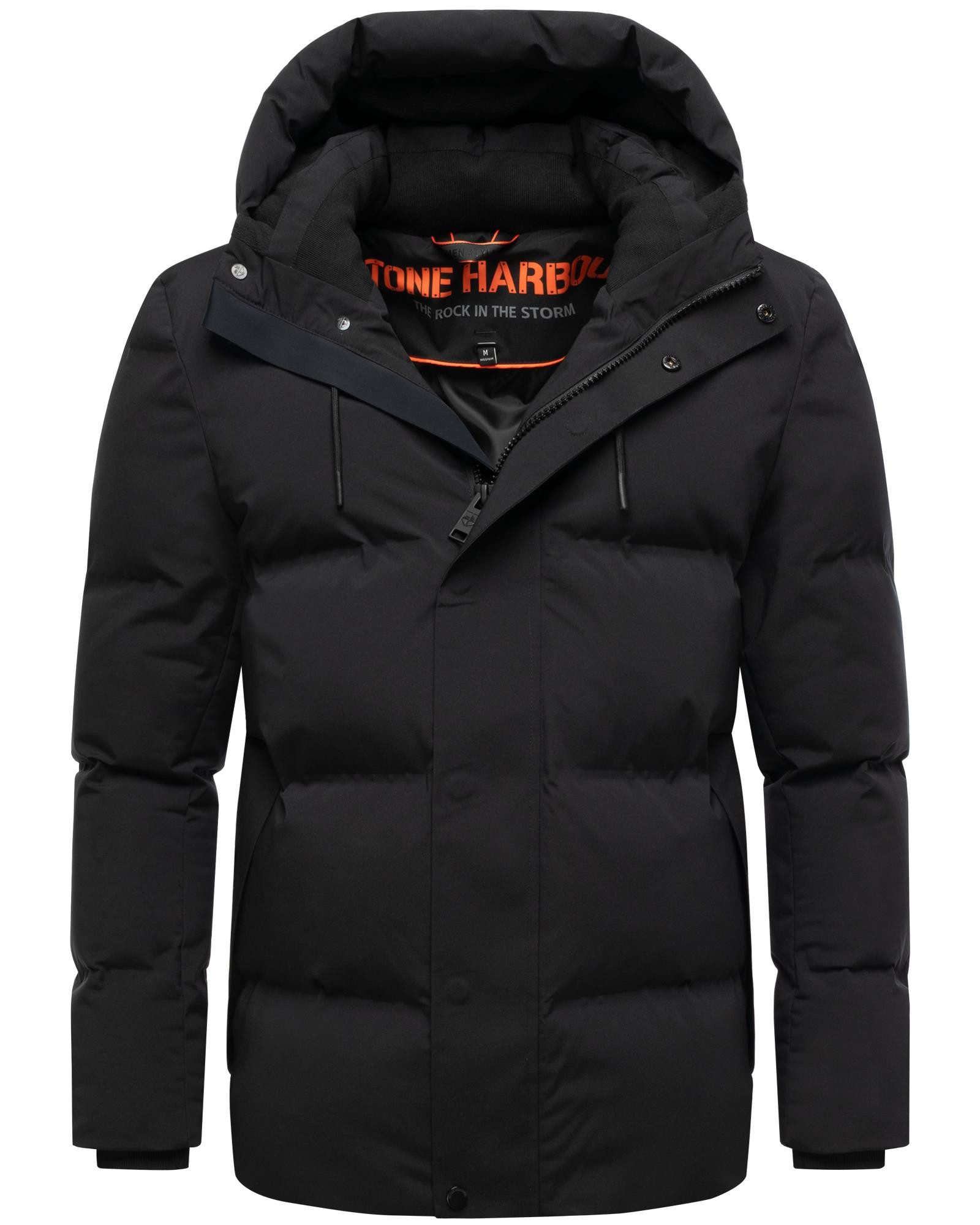 Stone Harbour Steppjacke Taviaan XX Gesteppte Herren Jacke mit Kapuze – Bild 4 von 5