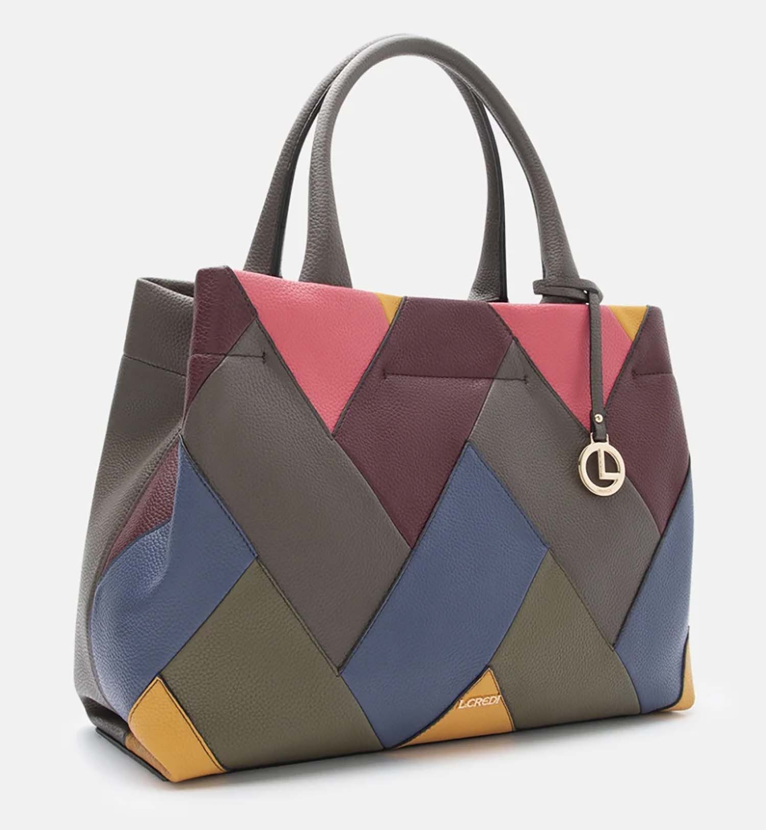 L. CREDI Henkeltasche L.CREDI Damen HenkeltaschePHILIA multicolor