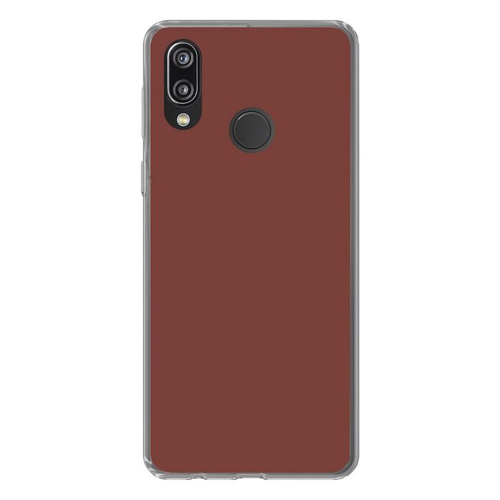 MuchoWow Handyhülle Palette - Rot - Innenbereich Handyhülle Huawei P20 Lite (2019) Handy Case Silikon Bumper Case