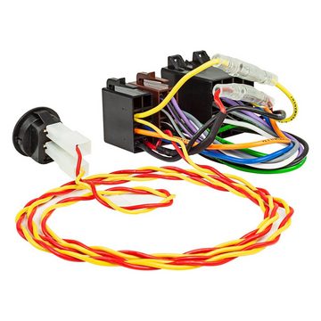 tomzz Audio Radio-Adapterkabel ISO-ISO Strom + Lautsprecher mit EIN-AUS Schalter z KFZ-Adapter