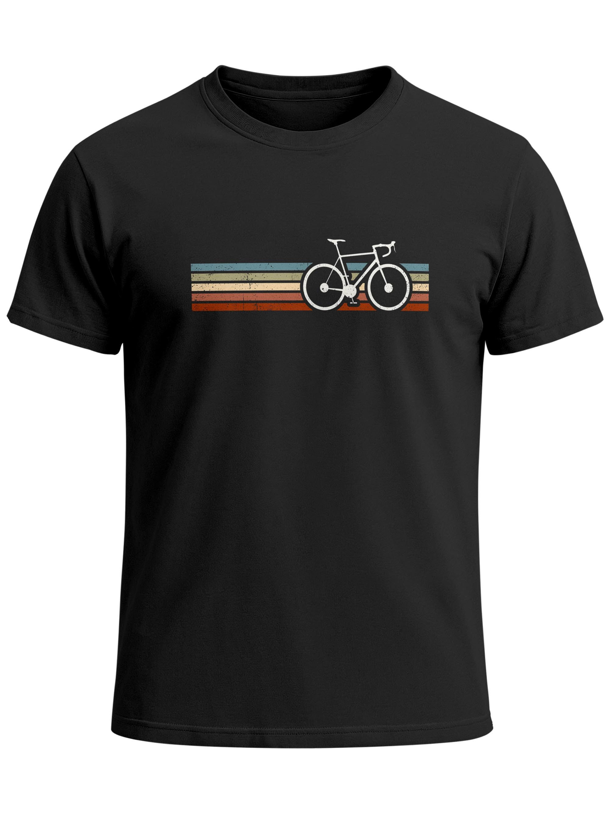 Print-Shirt Herren T-Shirt Fahrrad Geschenk für Radfahrer Bike Liebhaber Outdoor