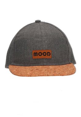 Sterntaler® Baseball Cap Basecap (1-St., Cap für Kinder mit Badge, Aufschrift Mood und Größenregulierung) Hut Sonnenschutz Basecap aus Denim und Kork in Rauchgrau