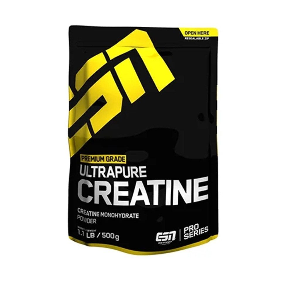 ESN Ultrapure Creatine Monohydrate 500g Kreatin Pulver, 1 er Kein Set à 1 St., 500 g, 100 % Kreatin-Monohydrat, Vegan