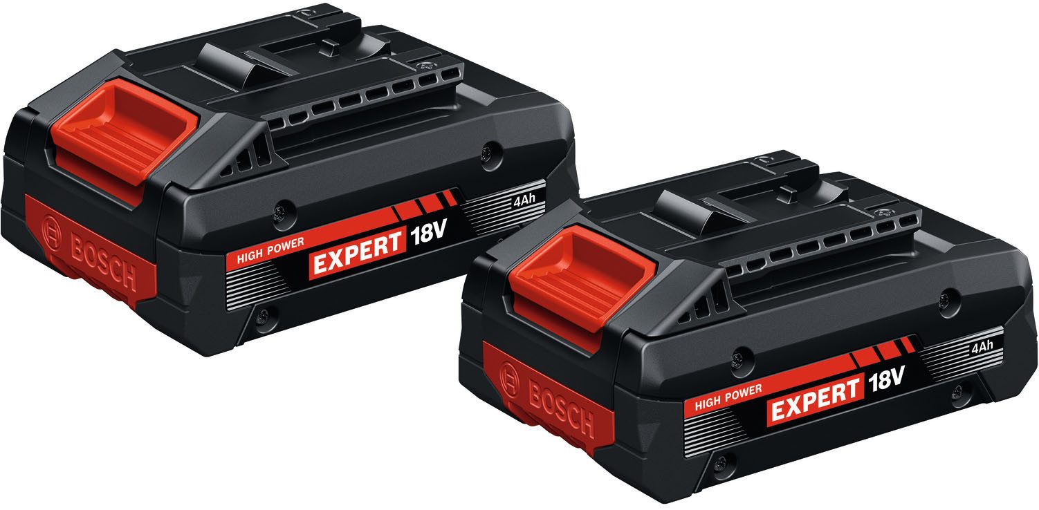 Bosch Professional EXBA18V-40 Professional Akku-Set (2 St), ohne Ladegerät