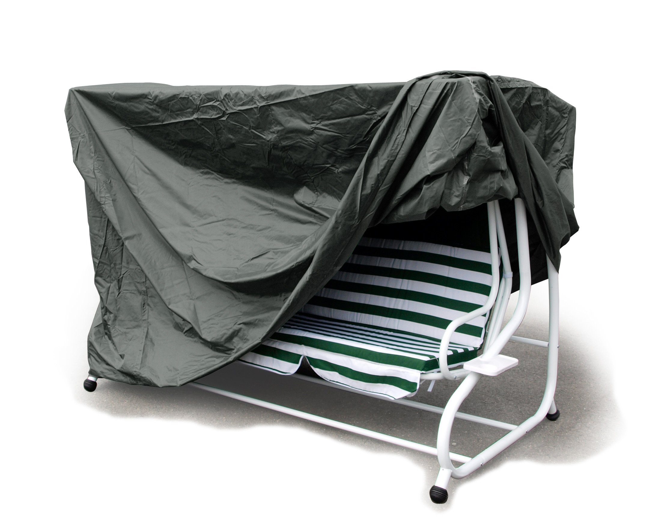 DEGAMO Gartenmöbel-Schutzhülle (1-St), für Hollywoodschaukel 250cm, Polyester PE-beschichtet grau, reißfest