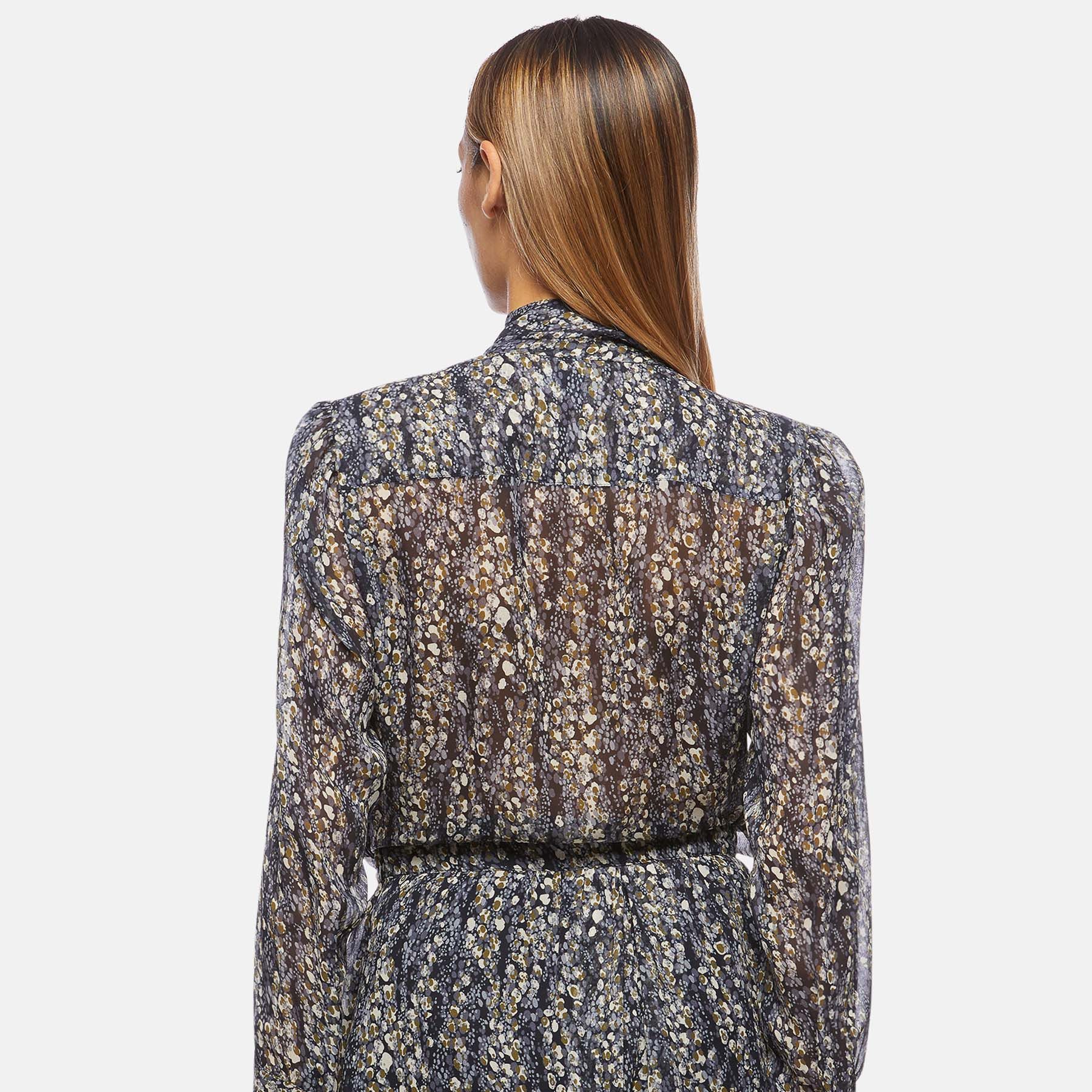 DONDUP Schluppenbluse Schluppenbluse aus Viskose