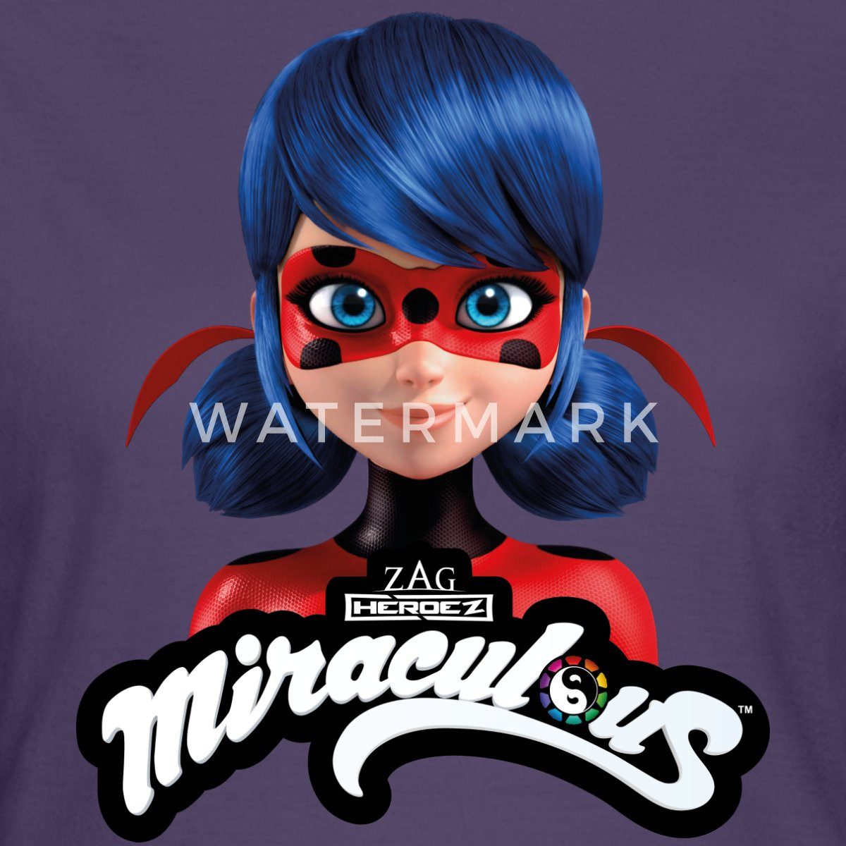 Spreadshirt T-Shirt Miraculous Ladybug Mit Logo günstig online kaufen
