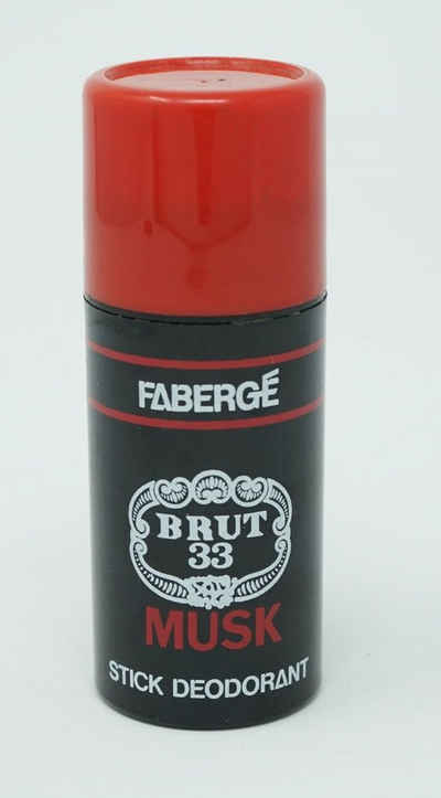 LAMBORGHINI Körperspray Faberge Brut 33 Musk Deodorant Stick 75 g