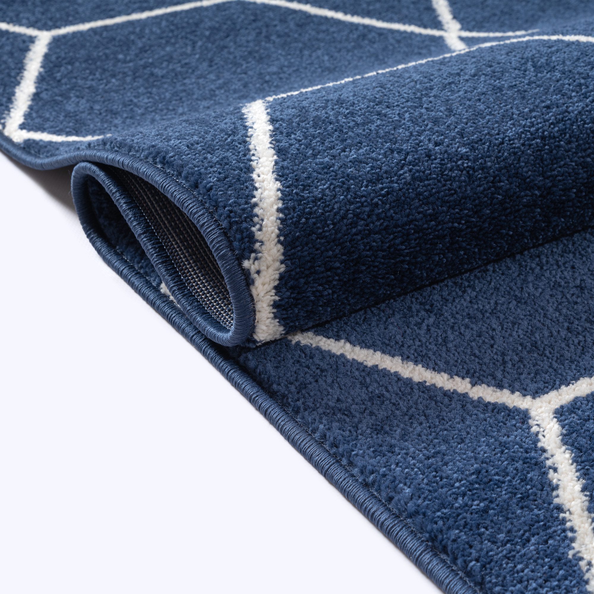 Sanat Teppich Trellis, rechteckig, Höhe: 10 mm, Kurzflor, skandi, boho, auch als Läufer und in rund