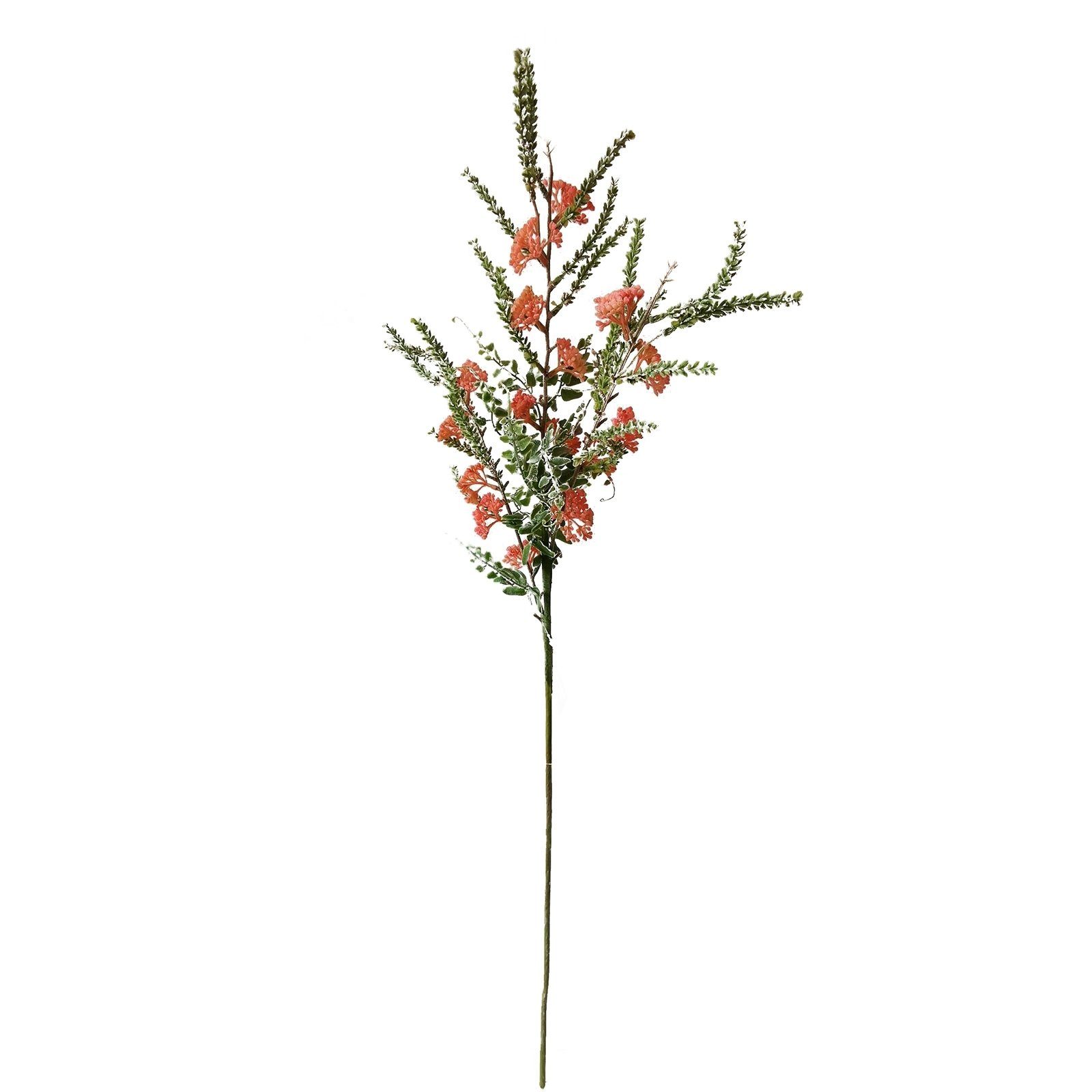 Kunstblume Kunstblume Frühlingsblume, Koralle Flora unbekannt, HTI-Living, Höhe 86 cm