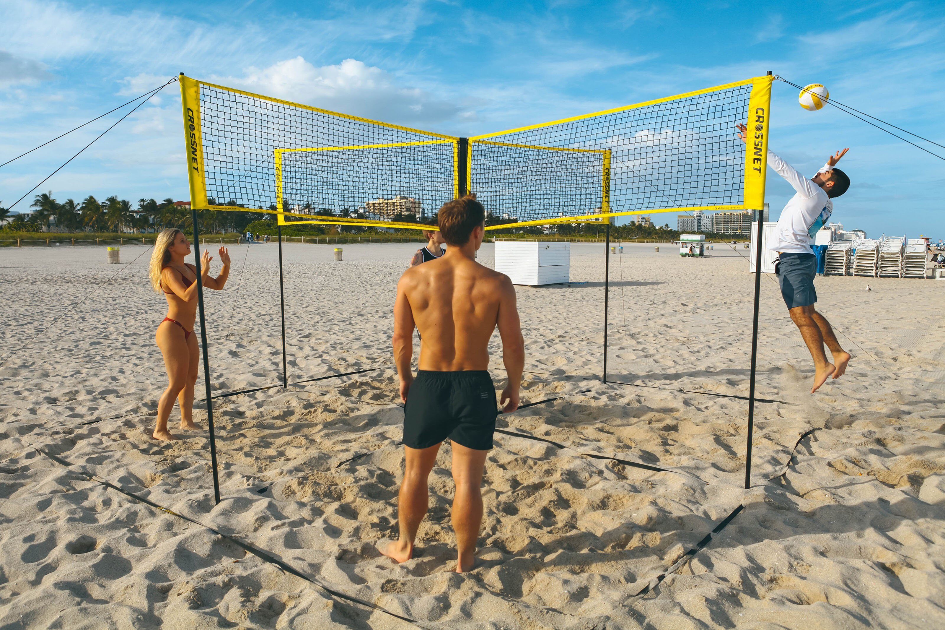 Volleyballnetz und Beachballnetz Crossnet