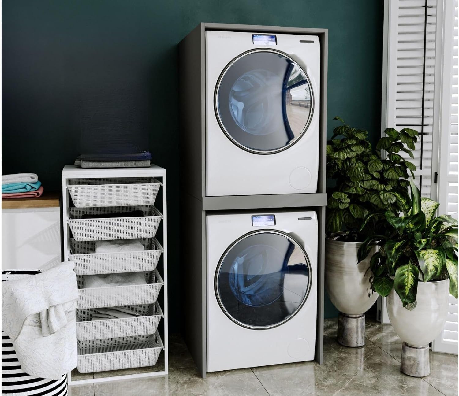 CraftPAK Waschmaschinenumbauschrank Waschmaschinenschrank für Waschmaschine günstig online kaufen