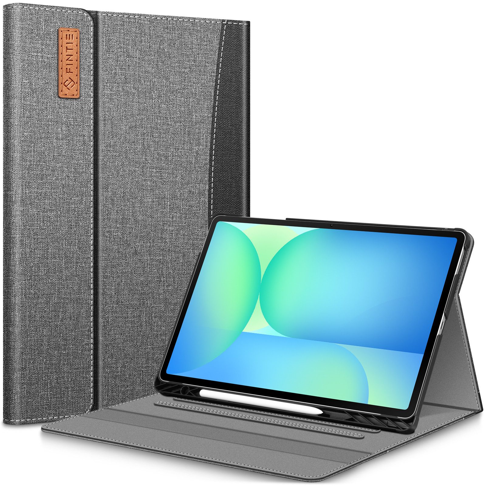 Fintie Tablet-Hülle für Samsung Galaxy Tab S10 FE+ Plus 13.1 Zoll 2025 Tablet, Folio Hülle, mit Multi-Winkel Betrachtung, S Pen Halter und Dokumentenfach