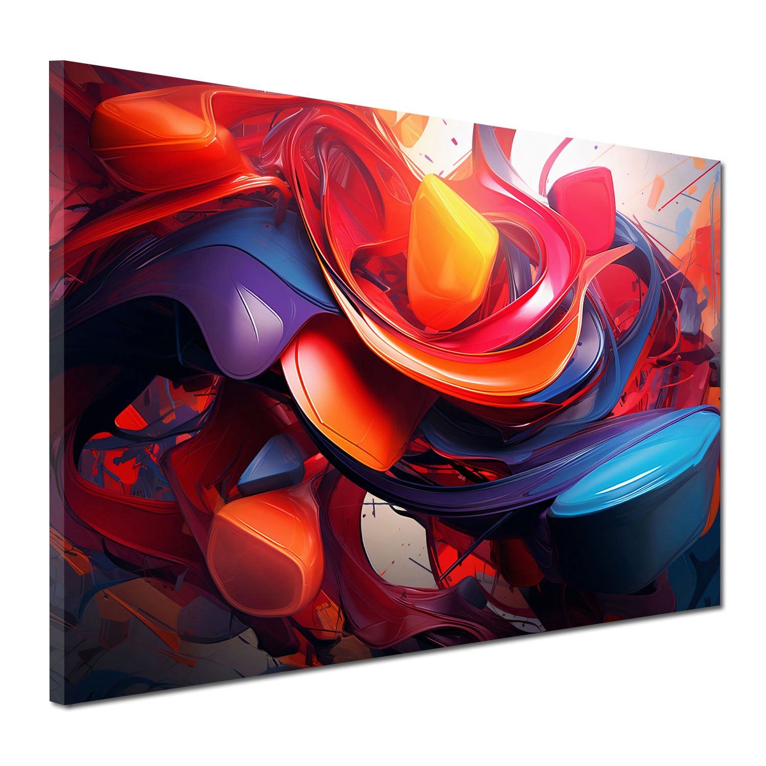 Leinwandbild Colour abstrakt Wandbild Leinwandbild Kunst XXL Dekoration