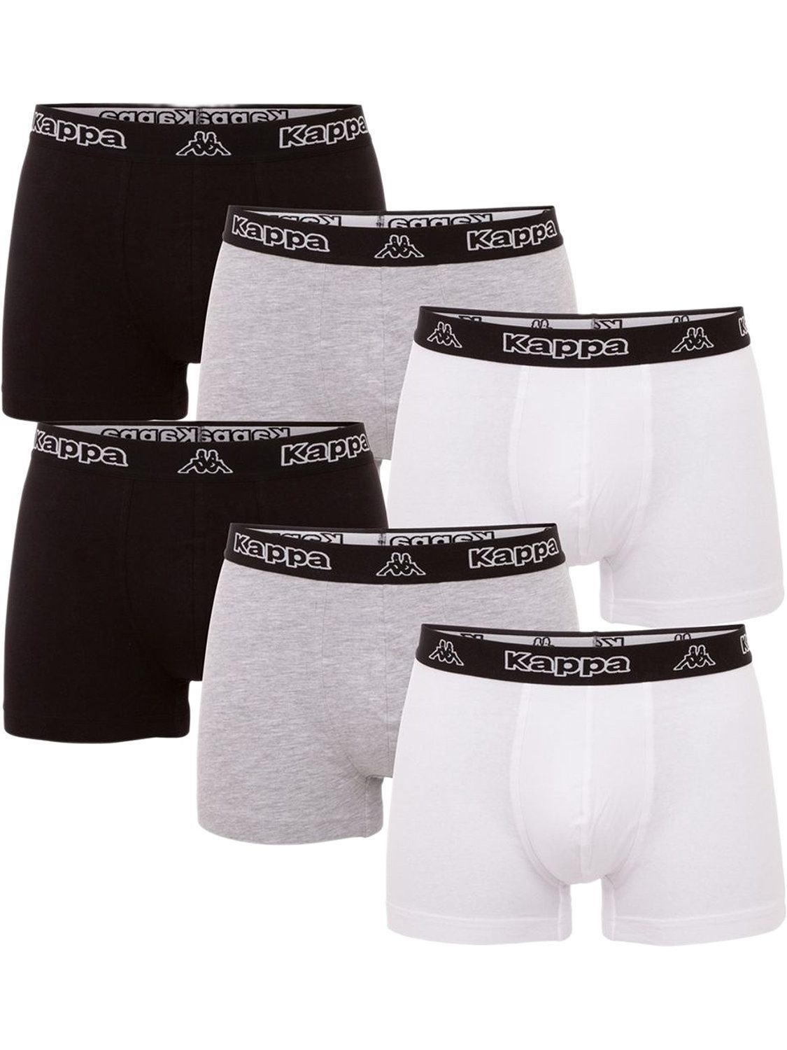 Kappa Boxershorts Boxershorts, 6er Pack