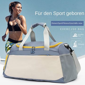 yozhiqu Sporttasche Sport- und Reisetaschen für Männer und Frauen - mit Schuh-und Nassfach, Sport-, Fitness- und Reisetaschen - Trainings- und Gymnastiktaschen