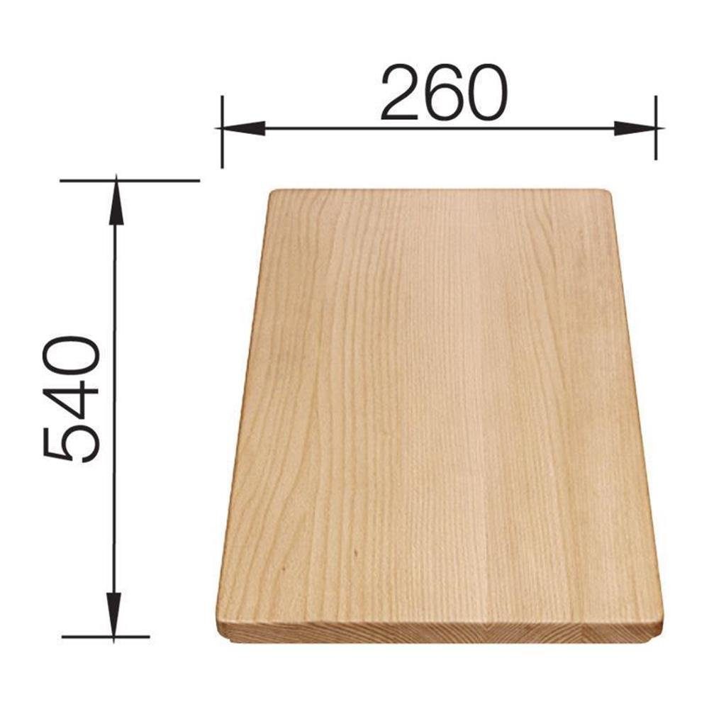 Blanco Schneidebrett Schneidbrett Buche massiv 540 x 260 mm