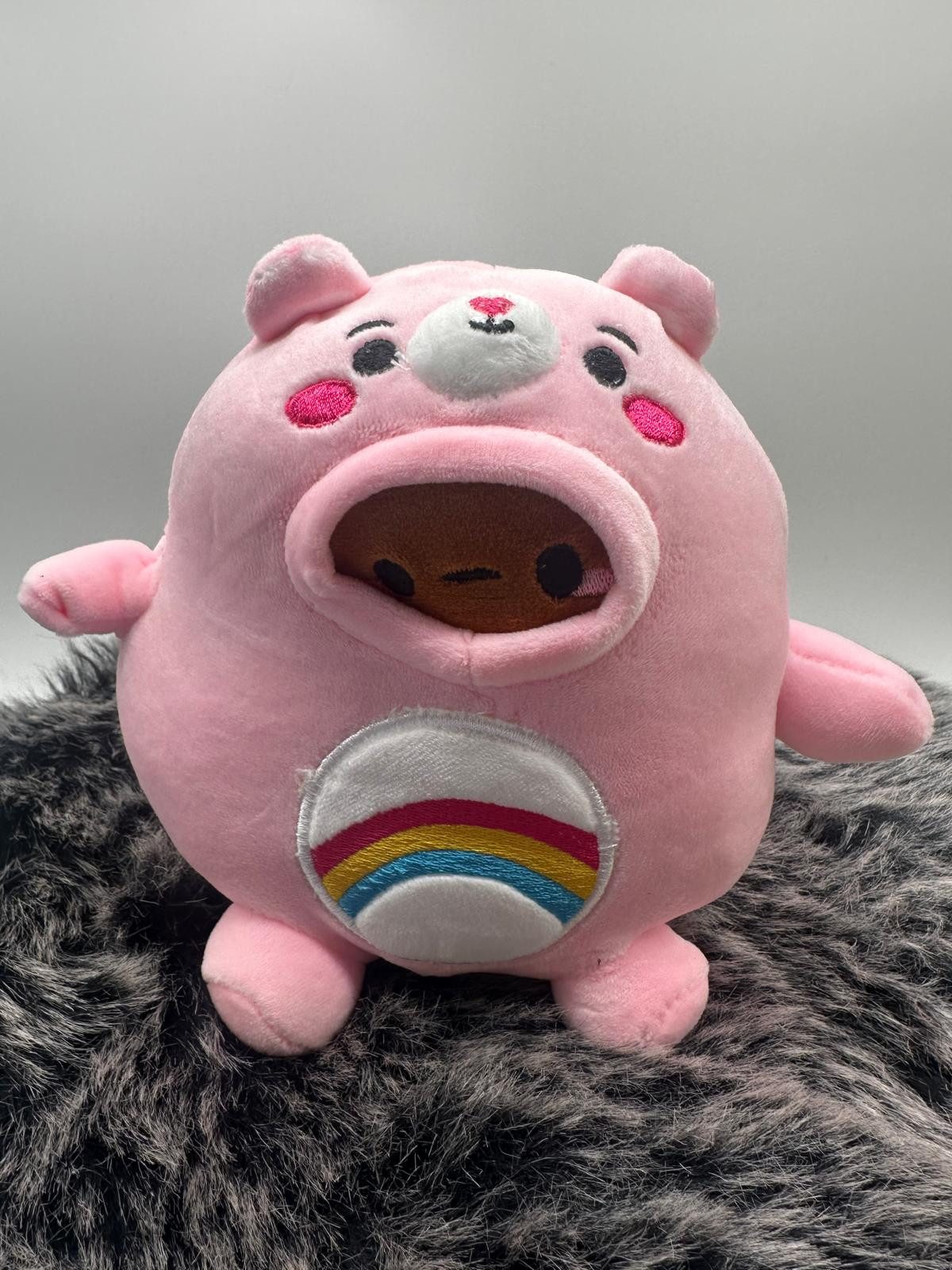 Kawaii Kuscheltier Kawaii Glücksbärchi Kuscheltier Figur Plüsch 17 Plüsch Hurra Bärchi (1-St), Glücksbärchi Plüschtier Kuscheltier Figur Plüschtier