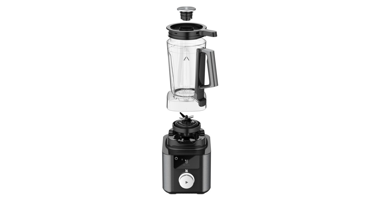 WMF Wasserkocher und Hochleistungsmixer Set 2-teilig Master Series, Wasserkocher doppelwandig, 1,3l, Standmixer mit Mixbehälter 1,75l